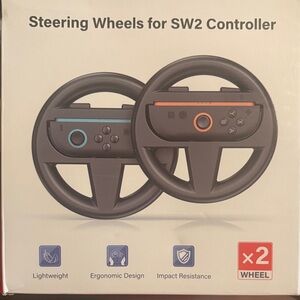 SW2 Controller Steering Wheels - Black and Red- BOGO ITEM